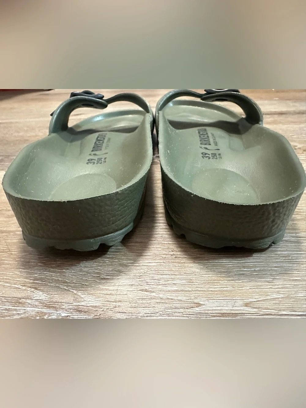 Birkenstock EVA Madrid Slide Sandals - Olive